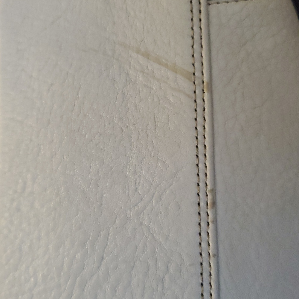 Coach Chelsea Chalk Leather Turnlock Shoulder Bag F13085 - Picture 11 of 11